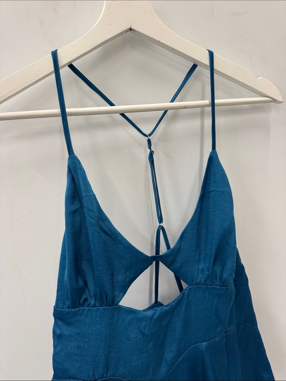 free people intimately good catch slip dress in night swim size small - Picture 5 of 9